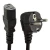 Import 1.5m European plug 2 pin Cords Round AC EU Plug Power Cable Lead Cord for computer power Adapter from China