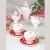 Import 15pcs Bone china european royal household coffee set tea set cup and saucer from China