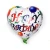 Import 18 inch Heart Shape I LOVE YOU Party Helium Aluminium Foil Balloon from China