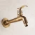 Import 18661F High Quality wall mounted brass water tap Washing Machine Water Taps Antique bronze Brass Bibcock Faucet Machine Faucet from China
