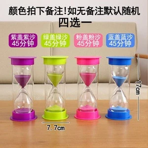 1M  5M 10M 15M 30M 45M 60M Plastic and Glass Colorful Sand Timer Hourglass