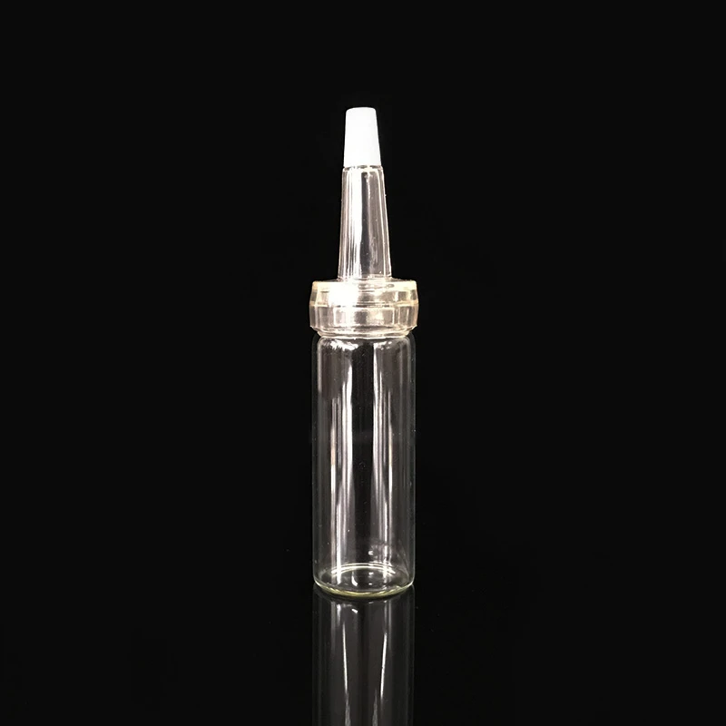 1ml 2ml 3ml 4ml 5ml 10ml 20ml 60ml clear amber tubular ampoule glass medical bottle with lid