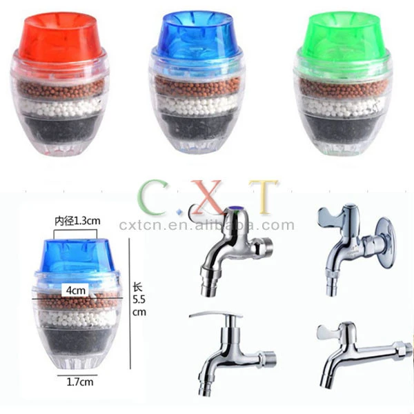 1Pc Household Home Coconut Carbon Cartridge Faucet Tap Water Clean Purifier Filter(Multicolor random)707114