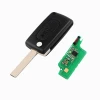 2 Buttons 433 Mhz ID46 Chip Flip Key Car Remote Smart Key Fob For Peugeot 207 307 308 407 Car Key