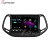 2 Din Car DVD Player For Jeep CompassAndroid 10 Radio Multimedia Head Unit GPS Navigator Quad 2G 32G Wifi 4G LTE