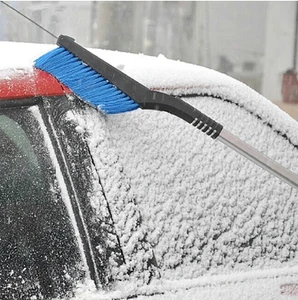 2 in 1 car use ice scraper with snow brush