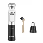 2 in1 multi function AA battery operation professional men shaver nose ear hair trimmer
