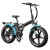 Import 20 Inch 48V10.4ah Lithium Battery Foldable Electric Mountain Snow Bike with Fat Tyres Folding Electric Bicycle Electric Moped Sepeda Listrik from China