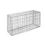 Import 200x100x50 welded gabion stone cages galvanized gabion boxes from China