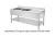 Import 201/304 Top Quality Sink With Working Table, Double Bowl Round Kitchen Sink Bench for Sale from China