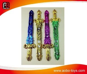 2016New sword toy cheap colourful plastic toy sword for kids