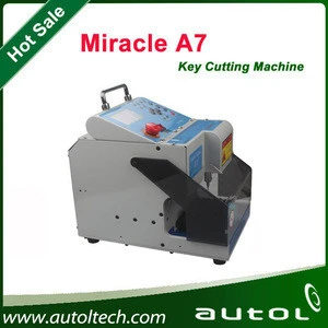 2017 New Korea MIRACLE-A7 Key Cutting Machine Car Key Cutter Automatic Miracle-a7 Key Cutting Machine