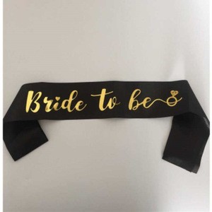 2018 new bride to be sash for birthday party