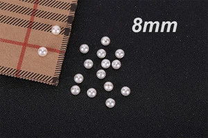2019 new design China plastic ab mixed beads string factory wholesale cheap decorative round loose faux pearls