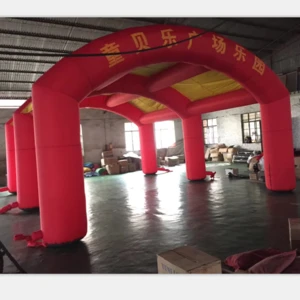 2019 new design  inflatable multi foot arch and tent , commercial actuvities,outdoor advertising arch for sale