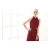 Import 2019 Women Wholesale Cheap Elegant Chiffon Maxi Evening Red Dress from China