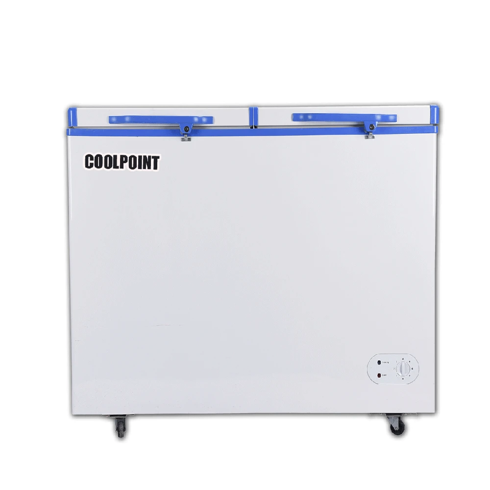 2020 coolpoint Portable freezer 268 liters with solar system for use at  home