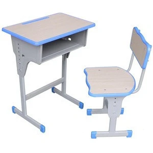 2020 hot sale new model cheap  school furniture  student desk and chair classic student desk adjustable