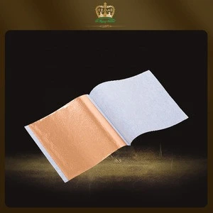 2020 hot sale product Taiwan gold leaf sheets 14*14cm for house/furniture/craft  decoration