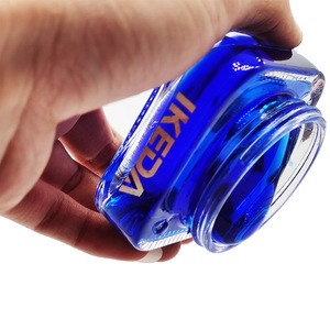 2020 new technology oil base gel car air freshener glass bottle
