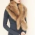 Import 2020 new version spot wholesale imitation fox fur shawl fur scarf winter warm shawl fur collar from China