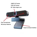 2020 Newest Online Video Live Streaming  Meeting Computer USB 360 Degrees 4K Live HD camara webcam 1080p