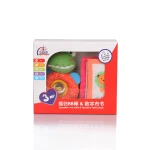 2020 Wholesale Soft Cloth Book With Teether Educational Kids Number Learning Math Fabric Book For Baby