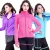 2020 Womens Yoga Workout Track Jacket Full Zip Running Jackets Coats Women Performance Dry-fit Sports Jacket with Stand Collar