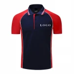 2021 China sport polo T shirt design in stock blue men's polo sport shirts
