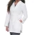 Import 2021 Fashion Top Quality Hospital Uniform Medical Long Sleeve Scrub Top White Medical Scrub Lab Coat from China