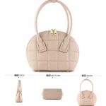 2021 high quality Fashion Leather Car Sewing Shell Pure Color Retro Ladies Women Leather Shoulder Luxury Handbags