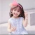 Import 2021 Linen Baby Headband Party Hair Accessories Fashion Tulle Knot Hair Band from China