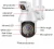 Import 2021 new arrival Outdoor IP66 Wireless fix and motion monitoring 1080P IP Security Surveillance dual lens Cctv Wifi ip Camera from China