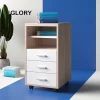 2021 new design modern wood  5 drawers home living room furniture office storage cabinet