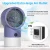 Import 2021 New Design Portable Air Conditioner Electric Air Cooler Desktop Fan Portable Mini Air Cooler Conditioner from China