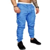 2021 New Plus Size Casual Joggers Pants Solid Color Men Cotton Elastic Long Trousers Military Army Cargo Pant