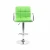 Import 2021 New PU leather swivel commercial bar chair with armrest from China