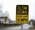 Import 2021 new Road Safety Sign High Quality Reflective Road Sign Slow Down Sign from China