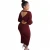 Import 2021 spring and summer new womens fashion solid color slim backless dress from China
