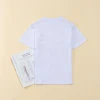 2021 Summer Wholesale Kids t-shirt custom logo t-shirts unisex plain white 100% combed cotton school tshirt