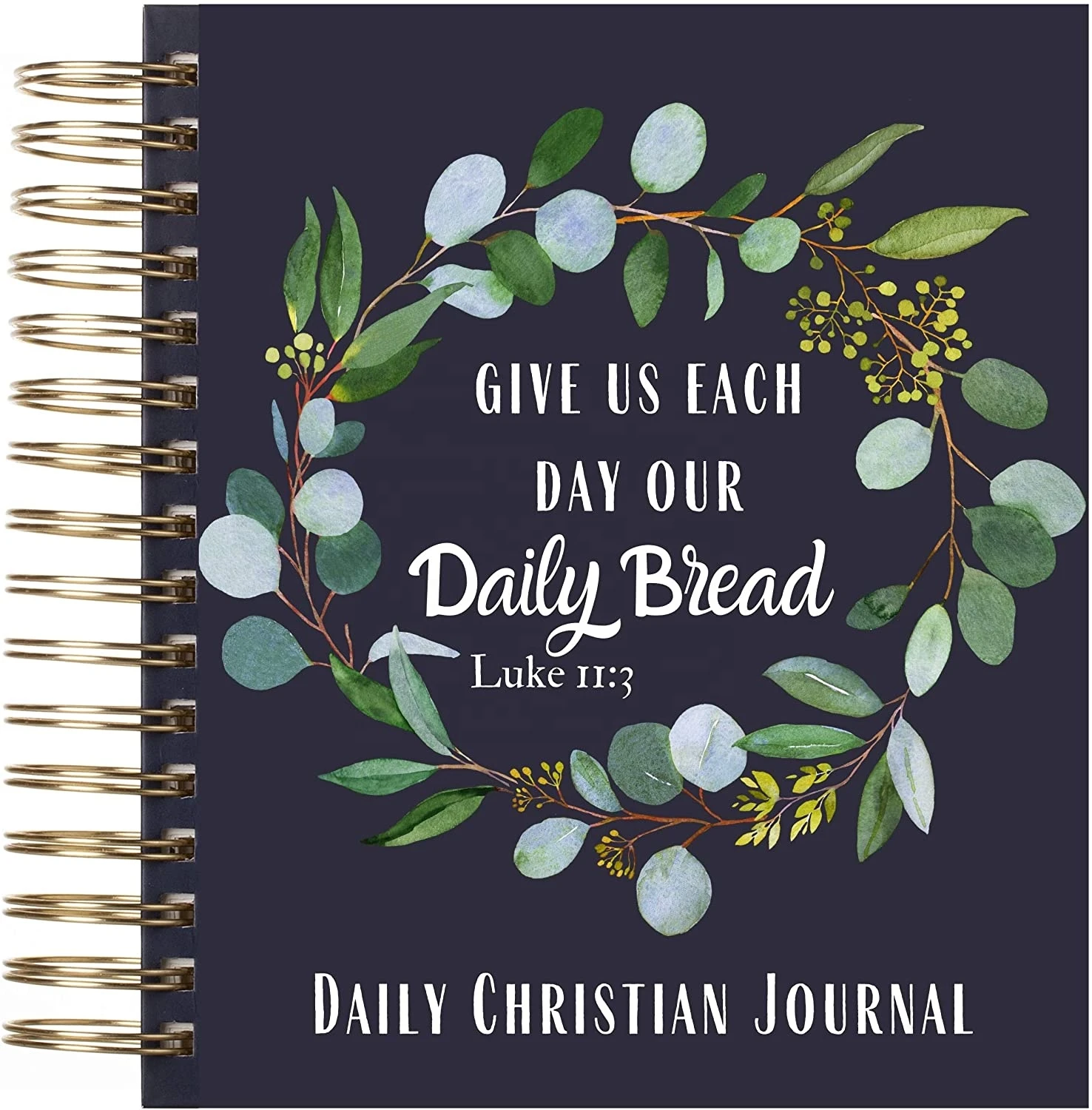 2022 Christian Planner A5 hard cover custom notebook journal Double wire binding