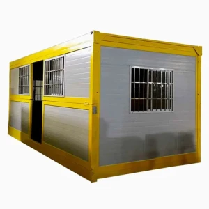 20ft Foldable House Luxury Modular Mobile Home Office Prefabricated Foldable Folding Container House For Sale