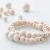 Import 20mm Natural Wood Beads Unfinished Round Wooden Loose Beads Wood Spacer Beads for Craft Making from China