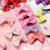 20PCS Korean Bow Hair Clip Accessories Cute Hair Barrettes For Little Girls Headwear