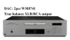 24bit/192K Hz, ape/flac/wav music player,2pcs WM8741 true balance design