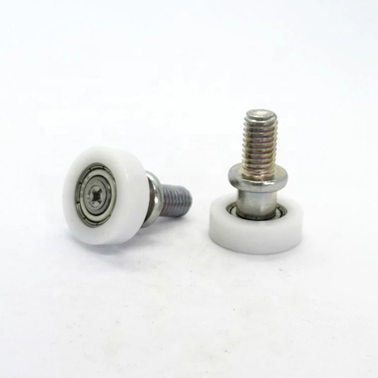 24mm nylon roller wheel plastic pulley bearing for refrigerator drawer