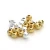 Import 3 4 6mm Round Gold/Silver/Rose Gold Color Copper Diy Loose Spacer Beads For Jewelry Making from China