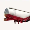 3 axles 80t Bulk Cement Transporter Tank Truck Trailer