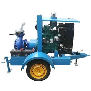 3 inch movable marine diesel water pump have 35 kw motor