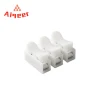 3 Pins Electrical Cable Clamp Terminal Block Connector, Quick Spring Wire Connector, CH3 Quick Connector Terminal Block